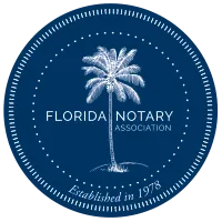 Florida notary seal for mobile notary Diane Cusack