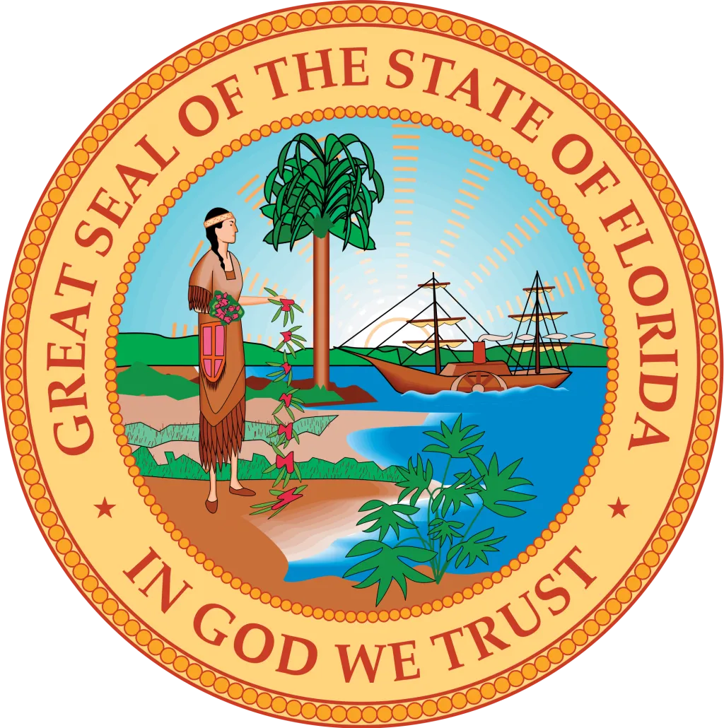 Seal of Florida for mobile notary Diane Cusack