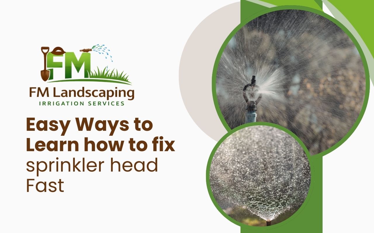 Easy Ways to Learn how to fix sprinkler head Fast
