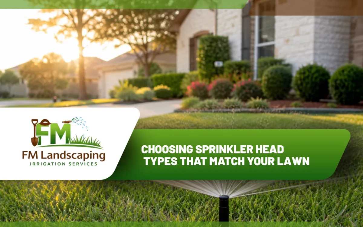 Choosing Sprinkler Head Types that Match your Lawn