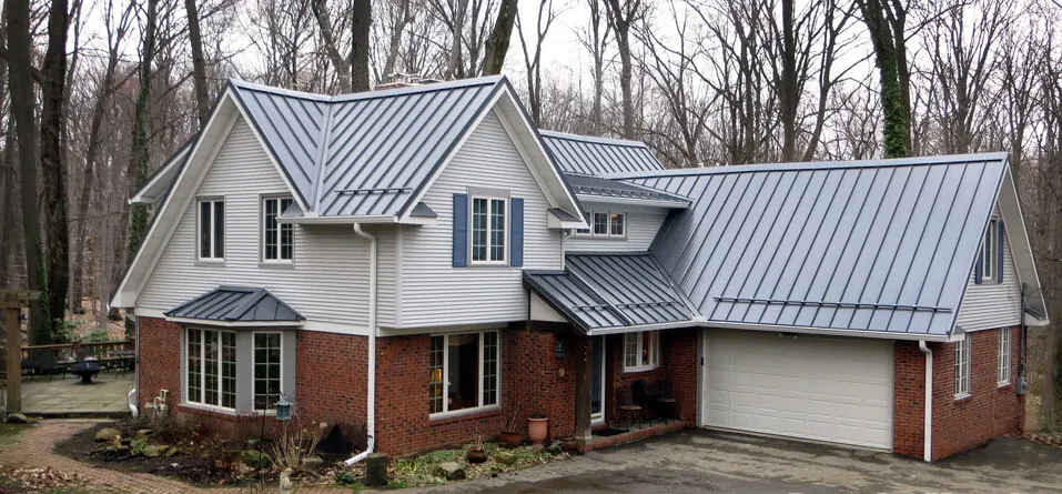 Metal roofing installed on Florida home