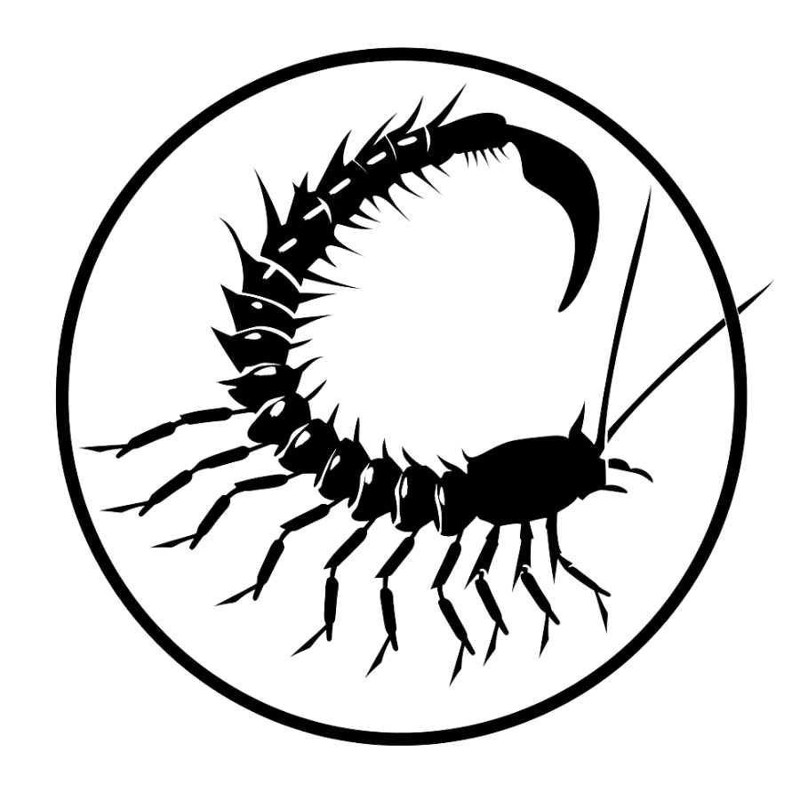 Centipede inside a circle