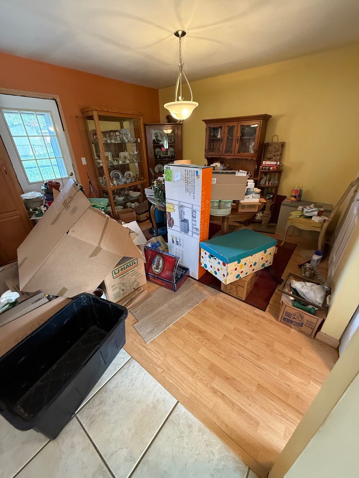 house cleanout before