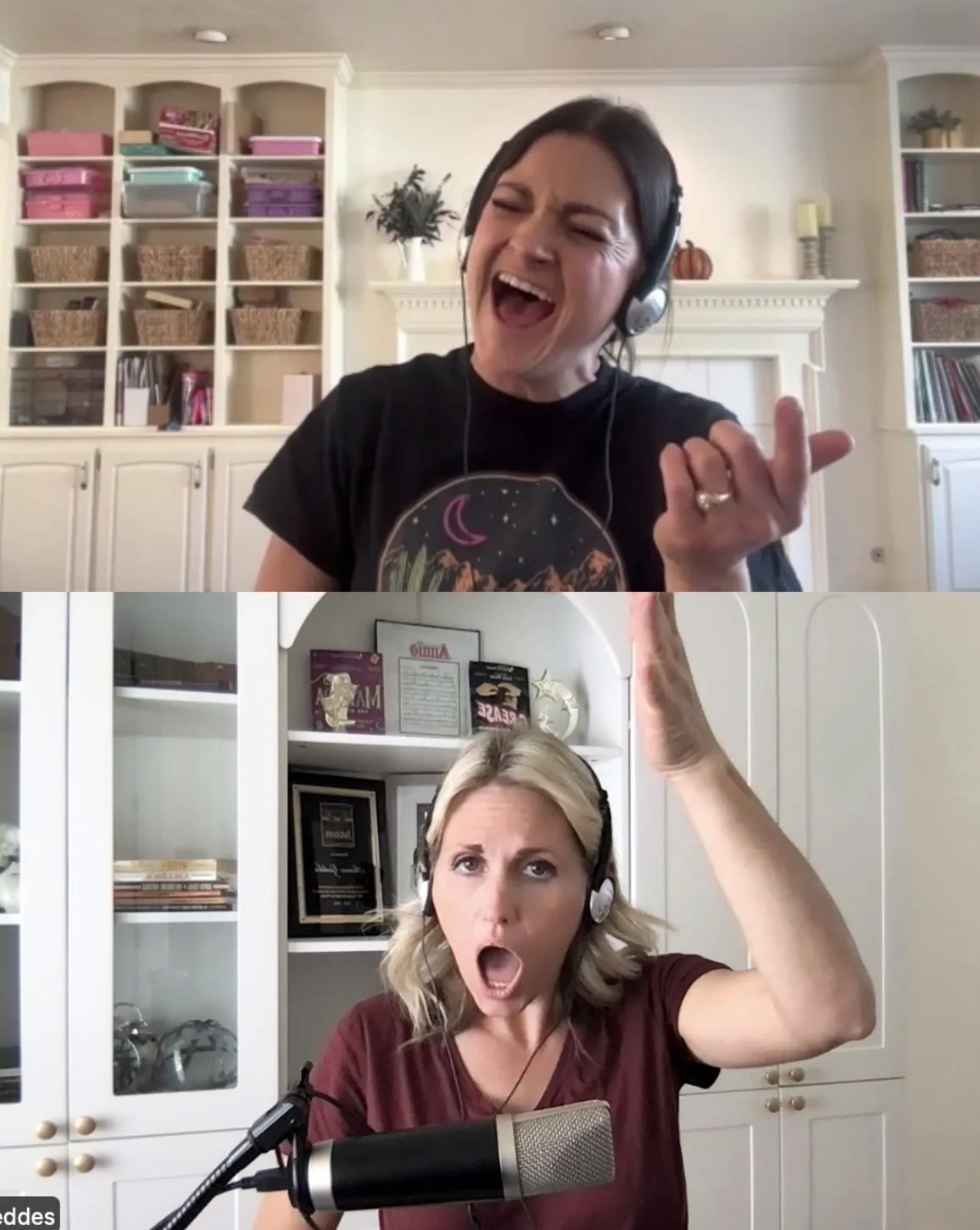 Online singing lesson