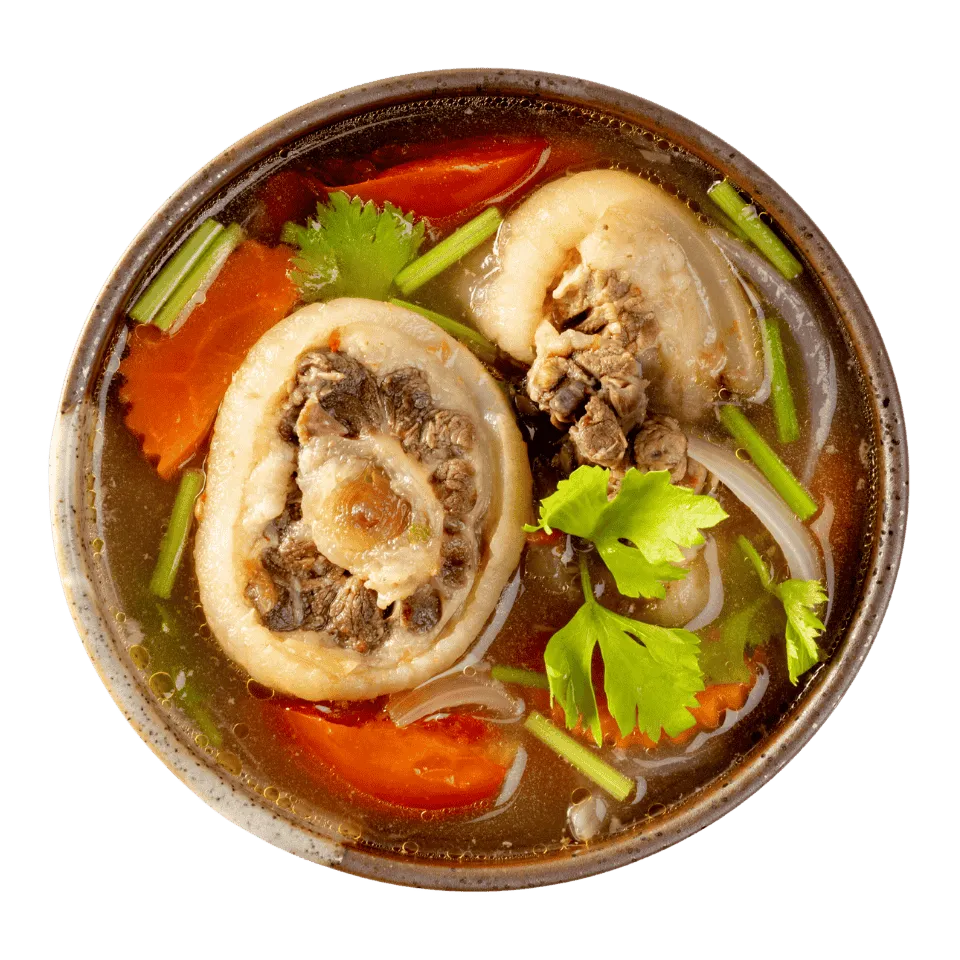 African Caribbean inspired meals oxtail dinner