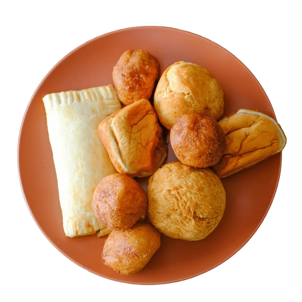 African Caribbean inspired meals puff puff