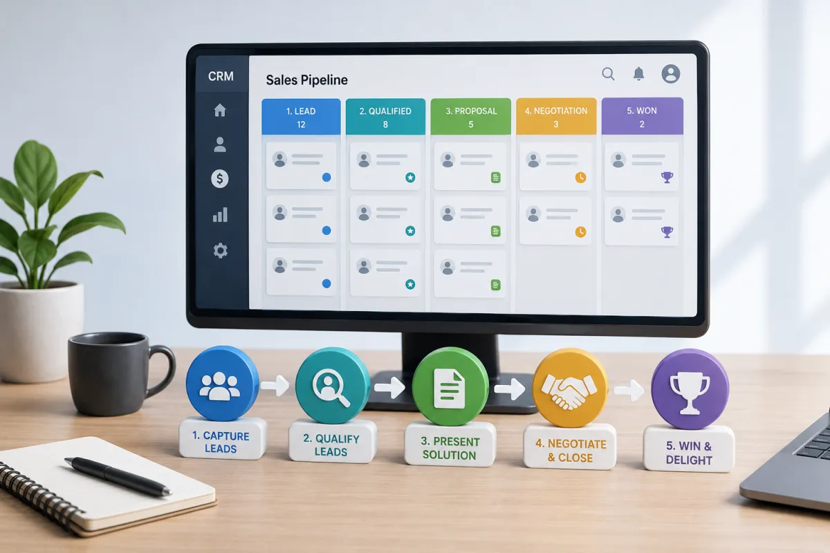 How to Build a Sales Pipeline in Your CRM (Step by Step)