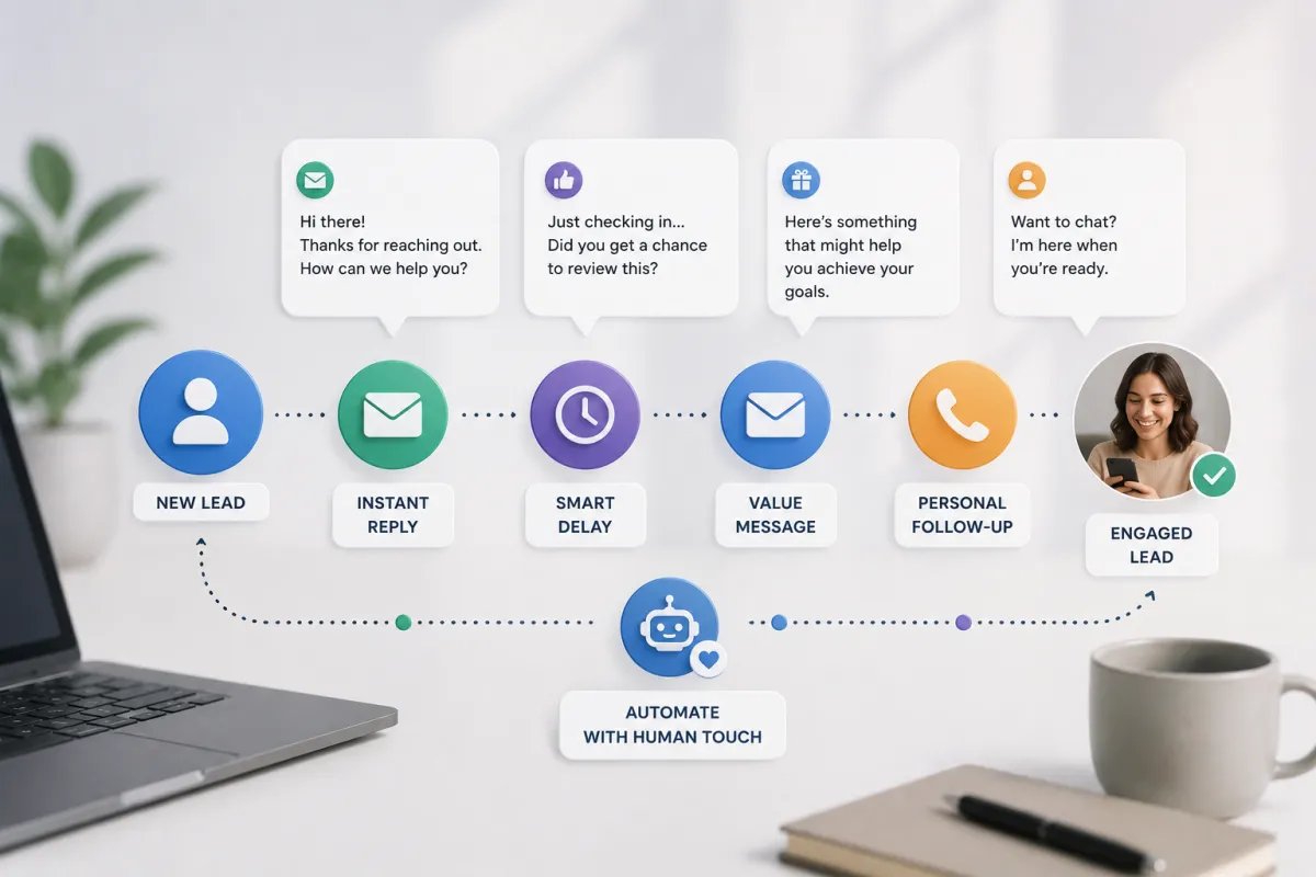 How to Automate Lead Follow-Up Without Sounding Like a Robot