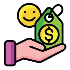Budget-friendly scaling icon – maximize ROI and scale ads without wasting budget