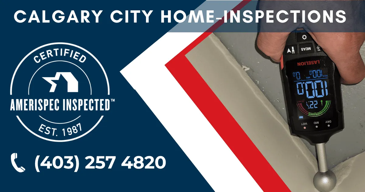 Professional home inspection team evaluating Calgary infill property