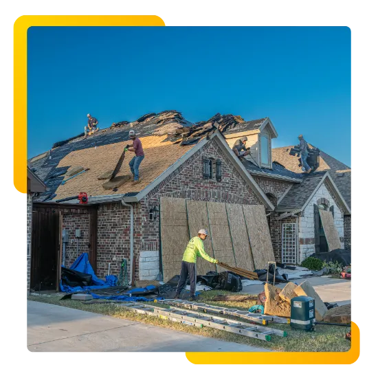 shingle roof repair for a home in Bridgeton NJ