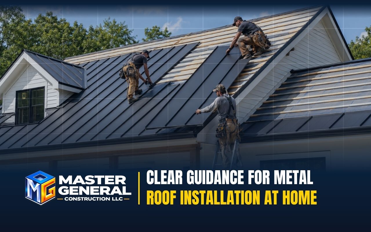 Clear Guidance For Metal Roof Installation At Home