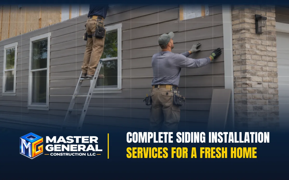 siding installation services for a refreshed home exterior