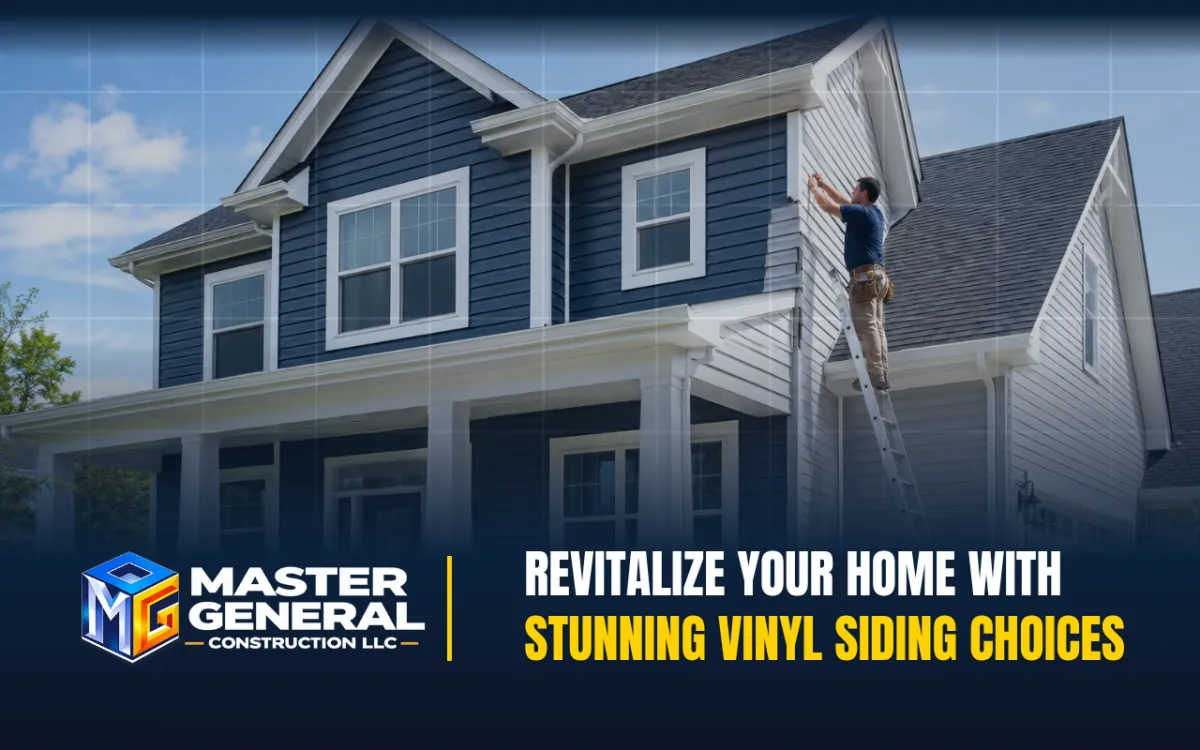 vinyl siding exterior upgrade on a modern home