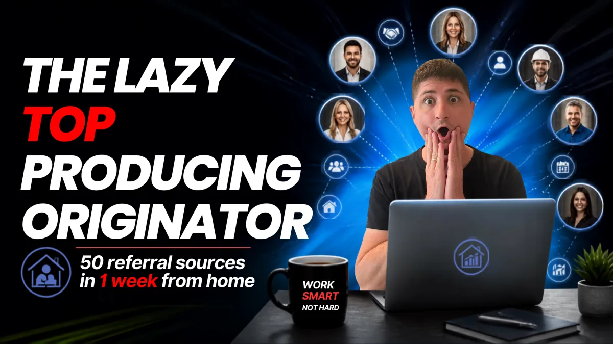 The Lazy Top Producing Originator 
