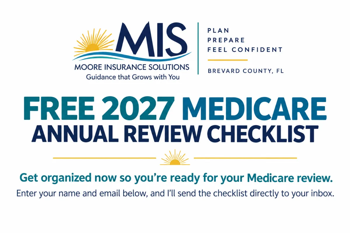 Moore Insurance Solutions Free 2027 Medicare Annual Review Checklist