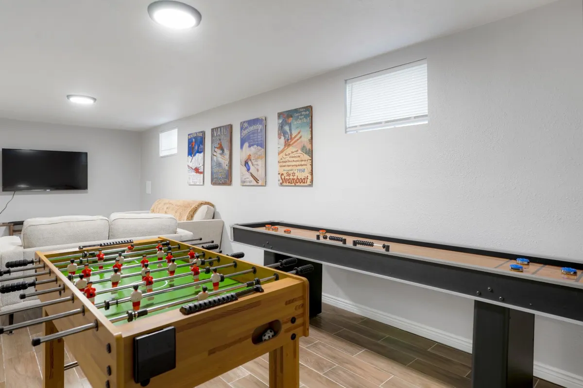 7670 Greenwood Blvd Denver CO Foosball, Denver TR, Denver Short Term Rental, Denver Rental, Rental Downtown Denver