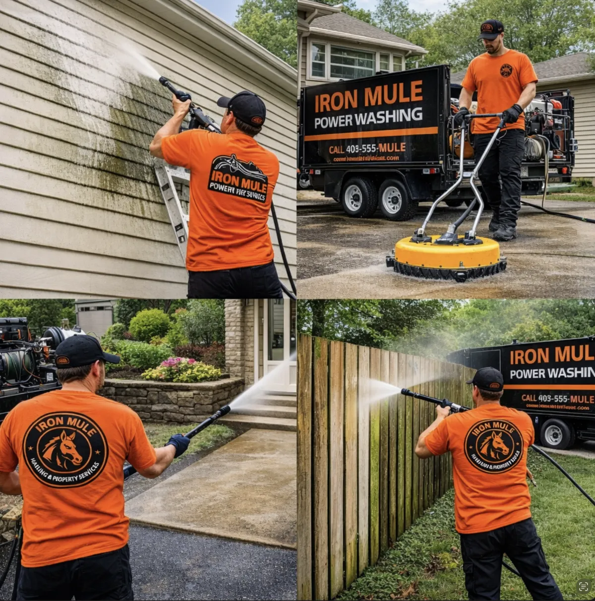 Calgary power washing calgary junk hauling