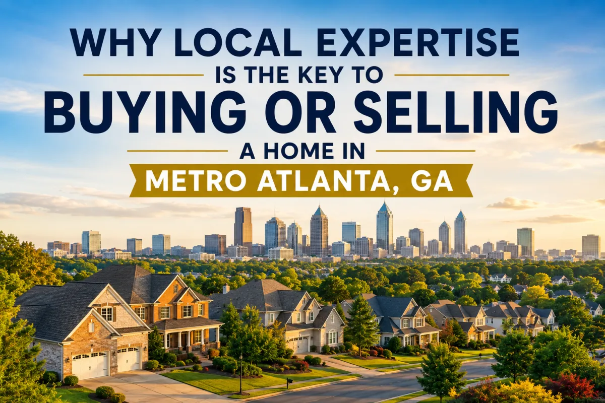 Experienced real estate agents in Metro Atlanta, GA helping buyers, sellers, and investors across Marietta, Kennesaw, Woodstock, Canton, Acworth, and Alpharetta.
