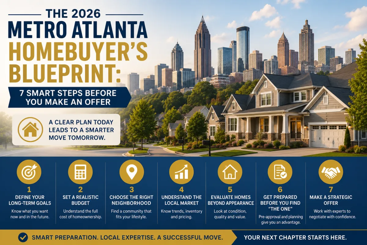 Experienced Realtor in Metro Atlanta, GA helping buyers make smart homebuying decisions in Marietta, Kennesaw, Woodstock, Canton, Acworth, and Alpharetta.