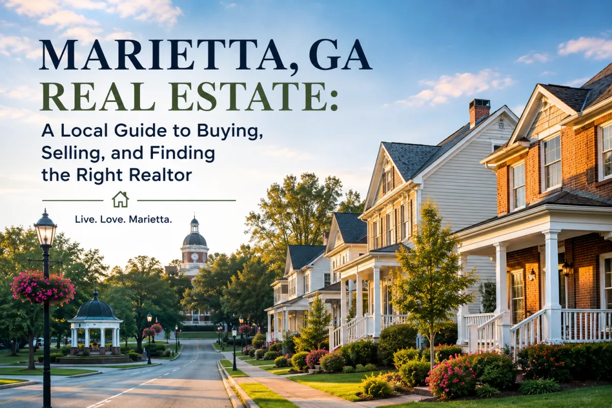 Realtor in Marietta GA helping buyers and sellers with local real estate