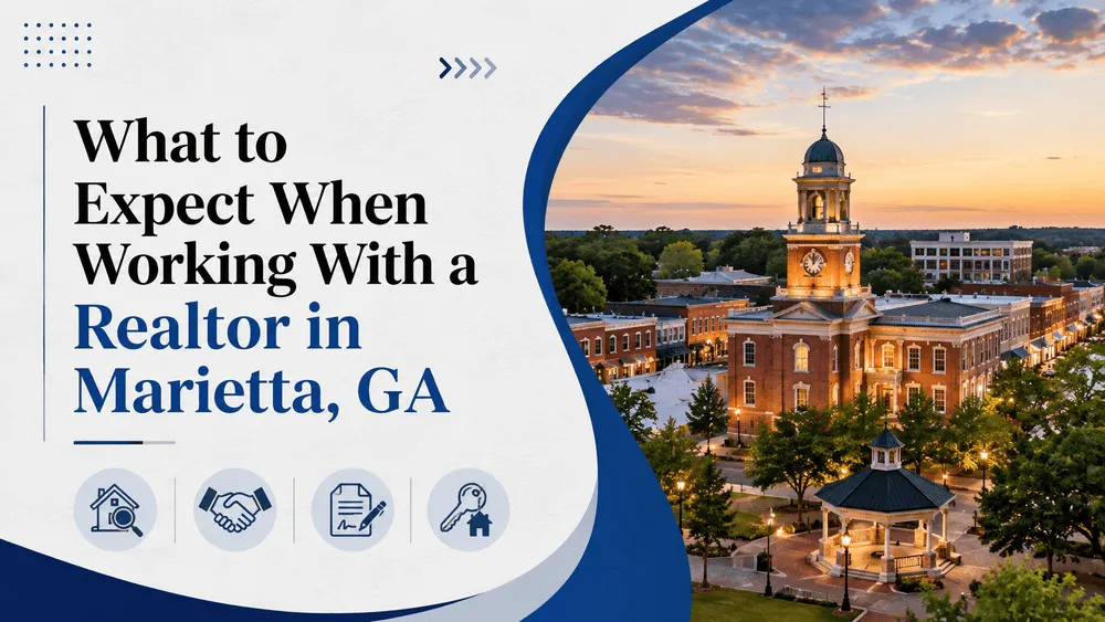 Realtor helping home buyers and sellers navigate the Marietta, GA real estate process