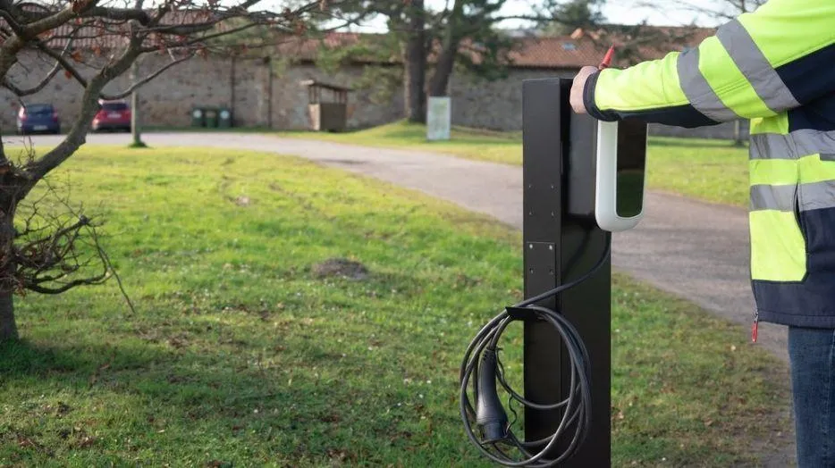 EV charging station installation in Ontario today