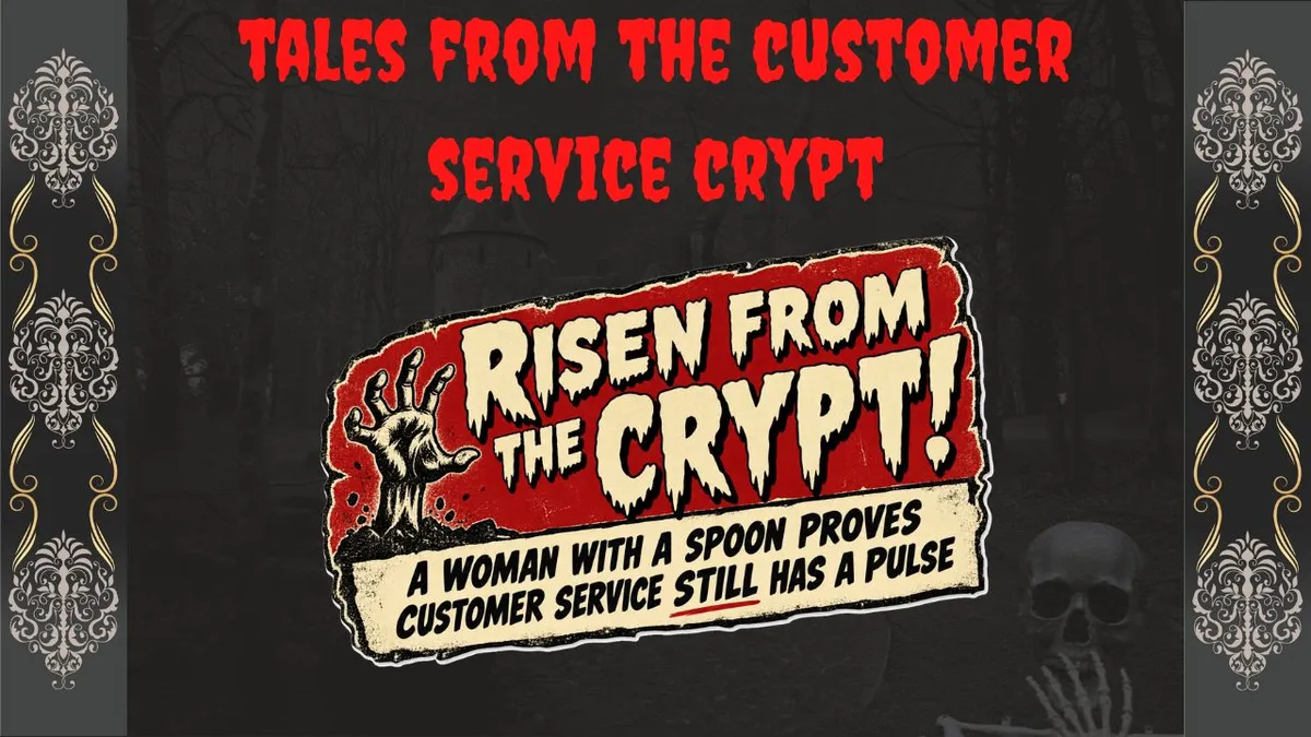 Risen From the Crypt: The Woman With a Spoon Who Made Me Break My Tipping Rule