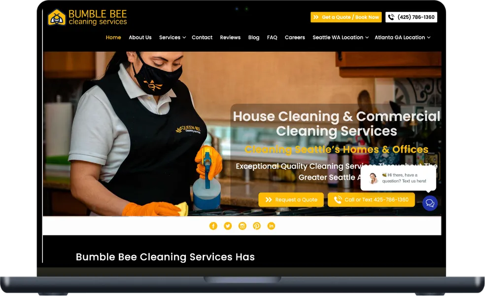CleanCore website builder