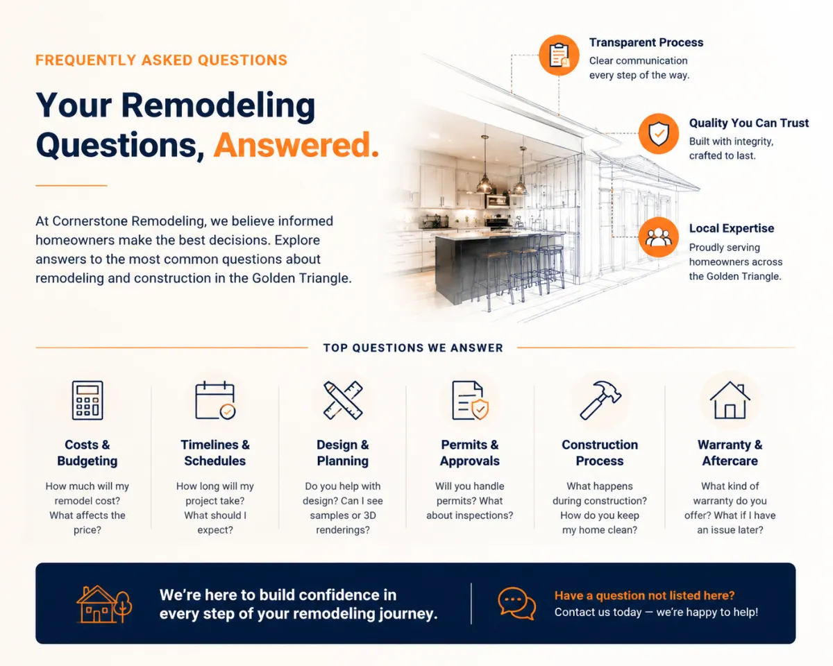 Your remodeling questions answered