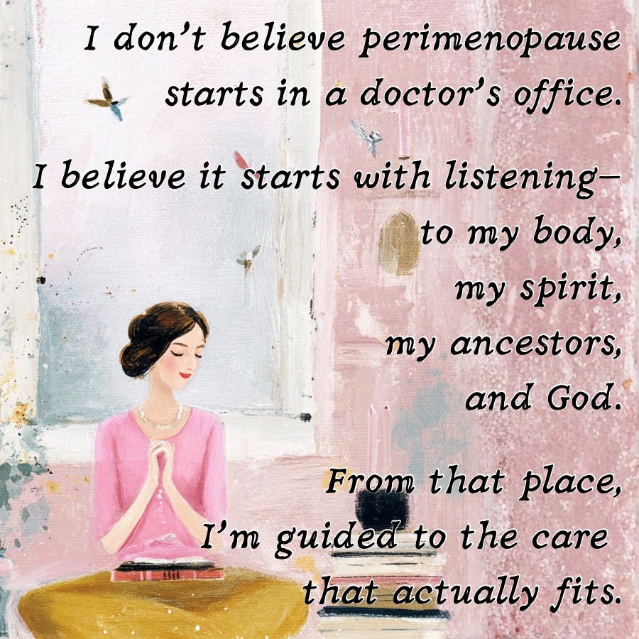 Perimenopause Symptoms Are Not Random: The Emotional and Spiritual Roots No One Talks About