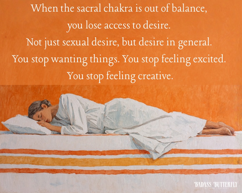 Illustration of a woman lying on a bed