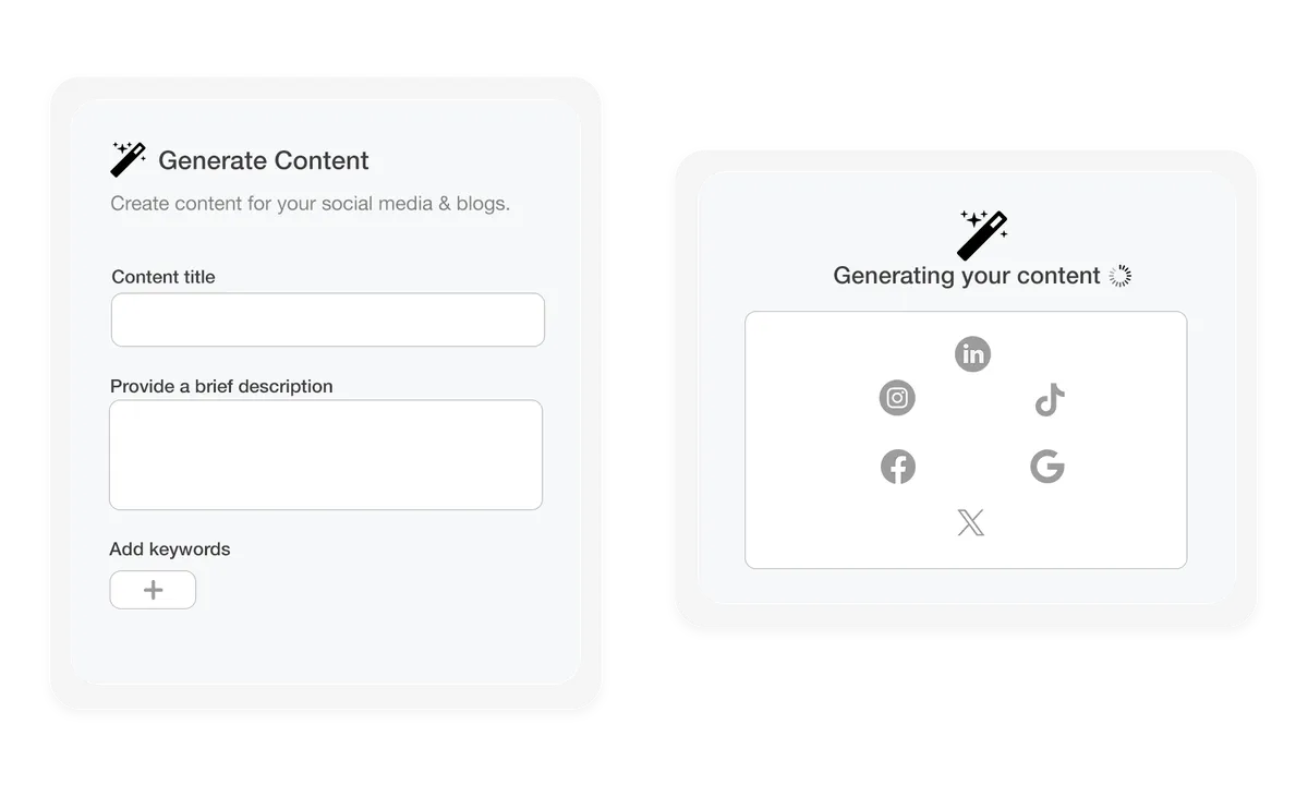 RYNR Content AI drafting lane updates and LinkedIn posts
