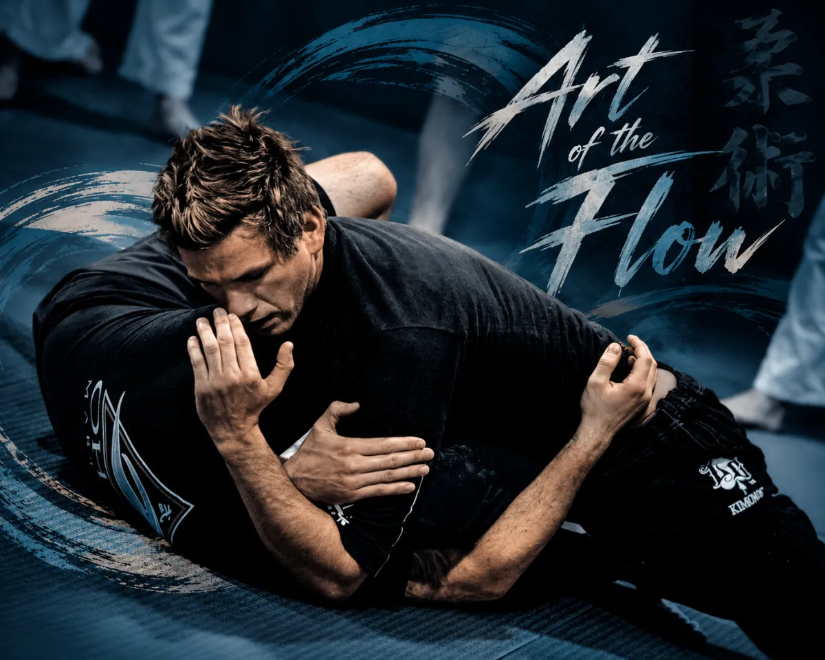 Professor Chris Lund demonstrating Brazilian Jiu-Jitsu at Ohana Martial Arts, The Art of Flow