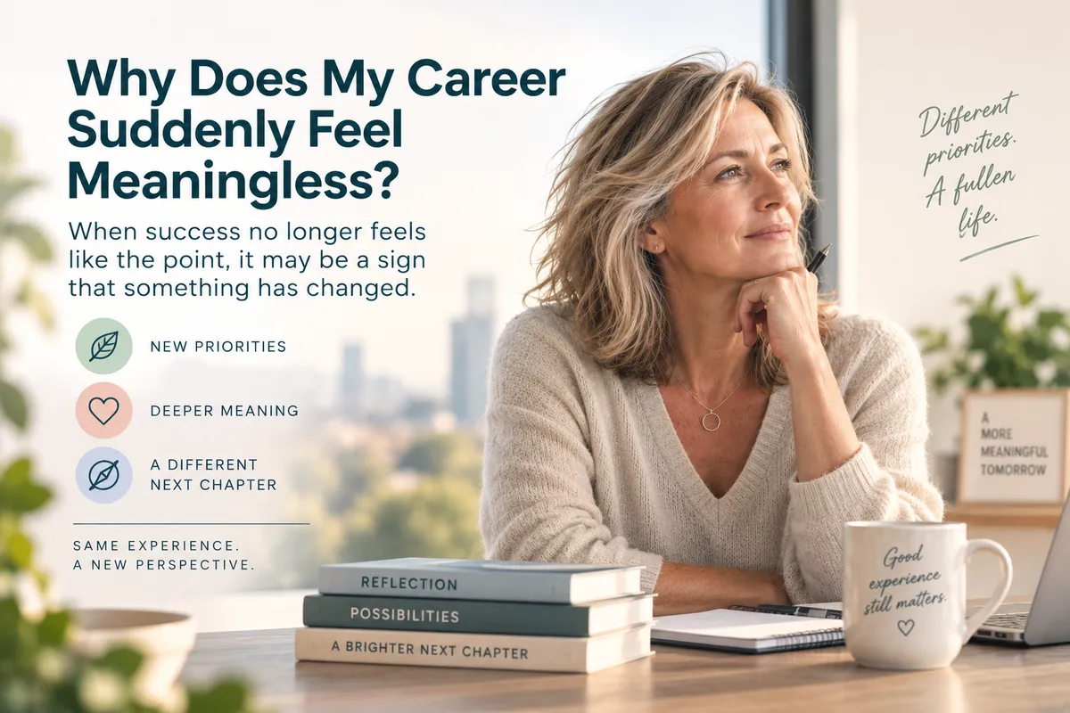 Why Does My Career Suddenly Feel Meaningless?