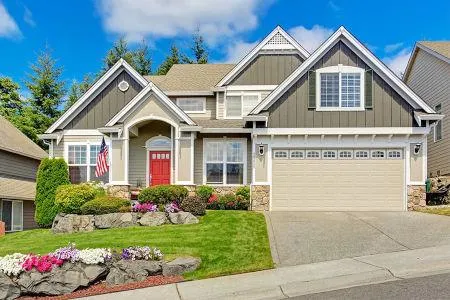 beautifully washed house