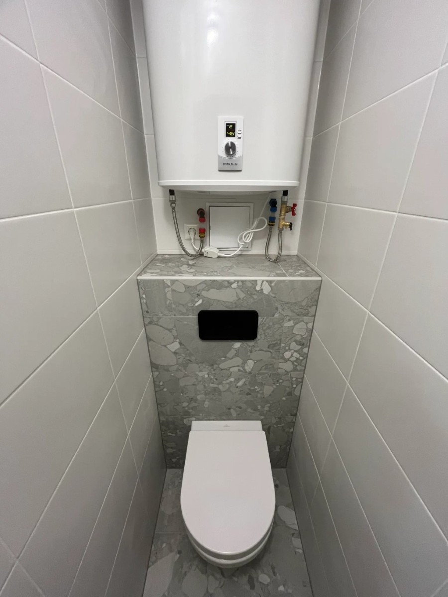 Veeboileri ja wc-poti paigaldus ja veevärgiga ühendamine