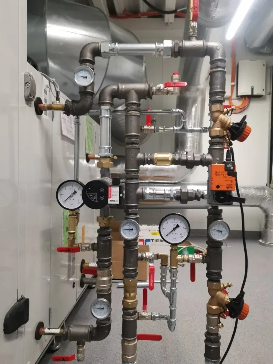 Ventilatsiooniagregaadile küttesõlme ehitamine