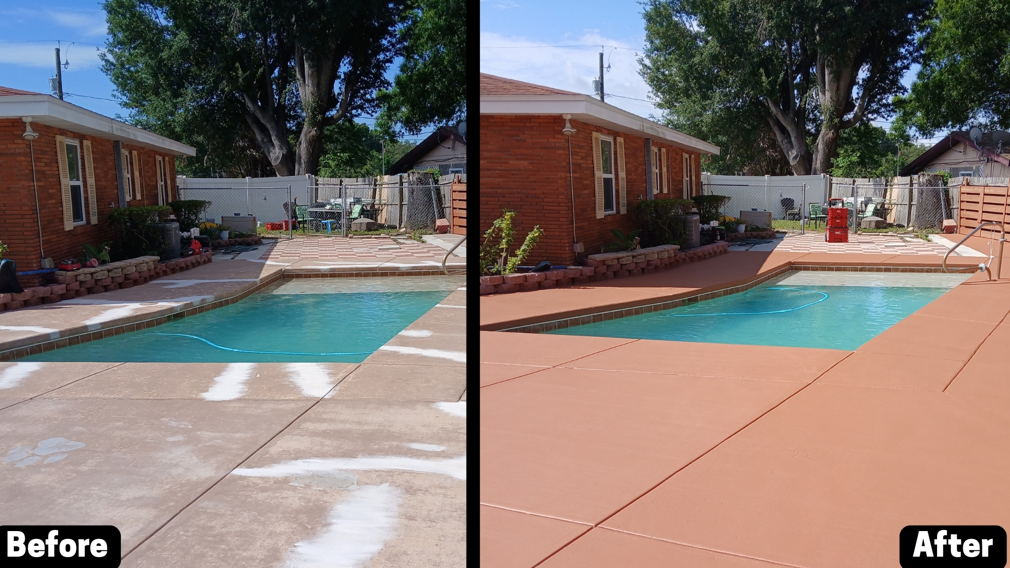  Pool Deck Painting