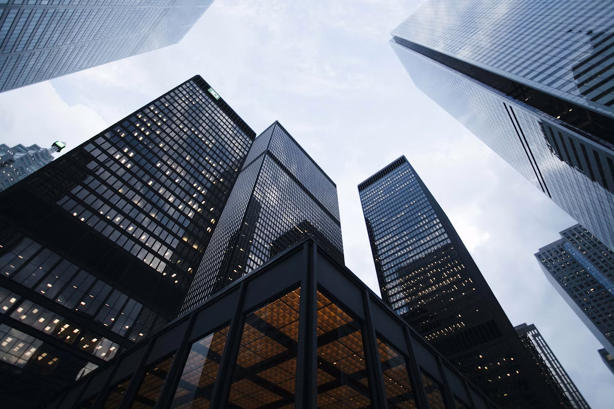 Modern corporate building representing company formation, governance, and business structuring