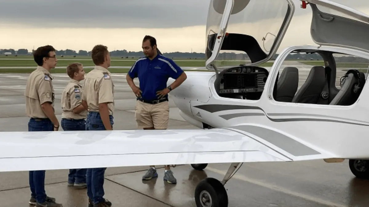 Boy Scouts New Horizons Aviation