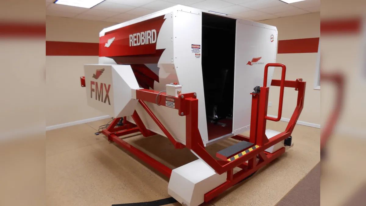 Redbird Flight Stimulator in Goshen Indiana