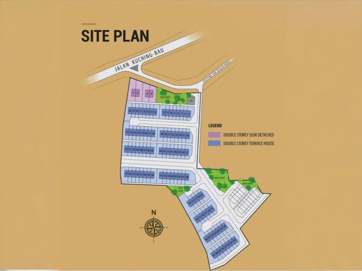 Taman Siniawan 2 , Bau