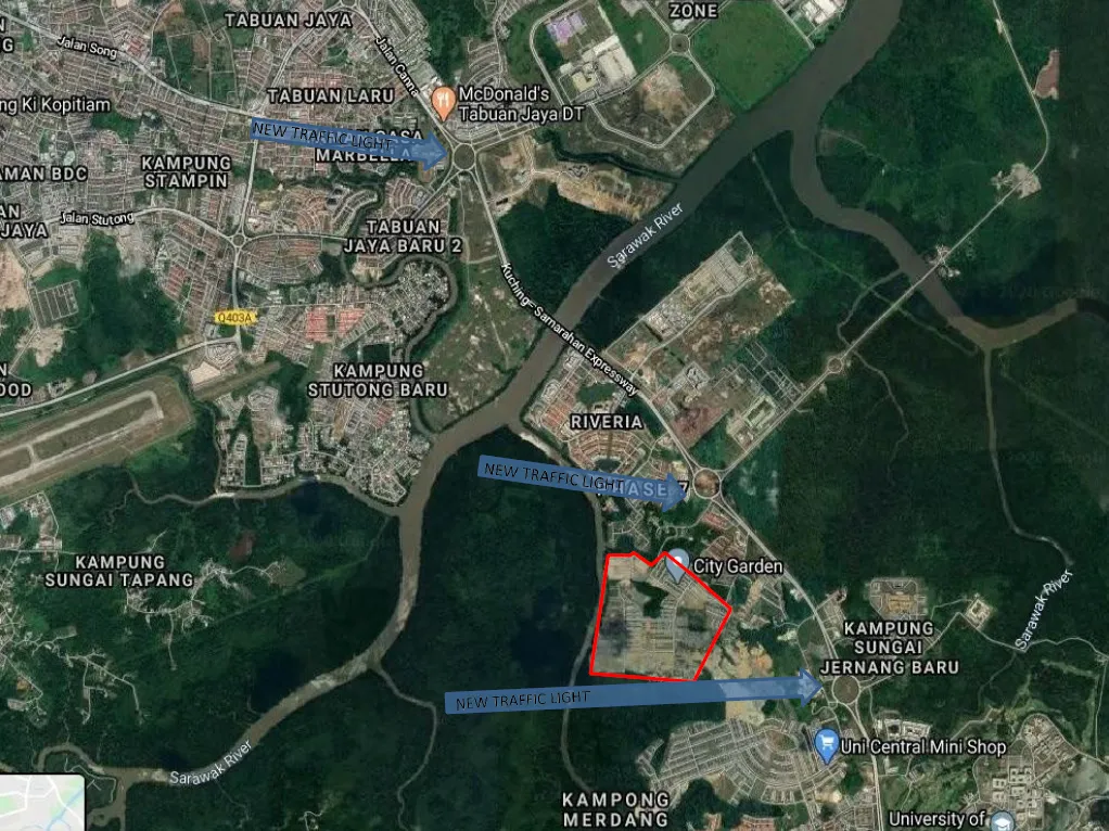 City Garden , Samarahan