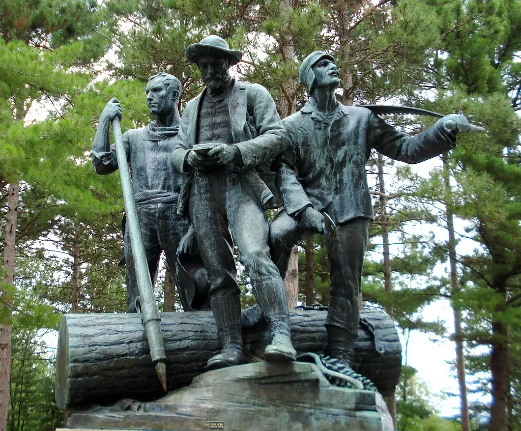 Lumberman's Monument | Lake Life Cabin Rentals