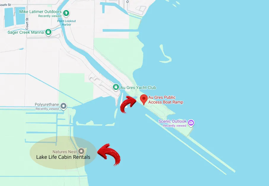 Lake Life Cabin Rentals Boat Launch