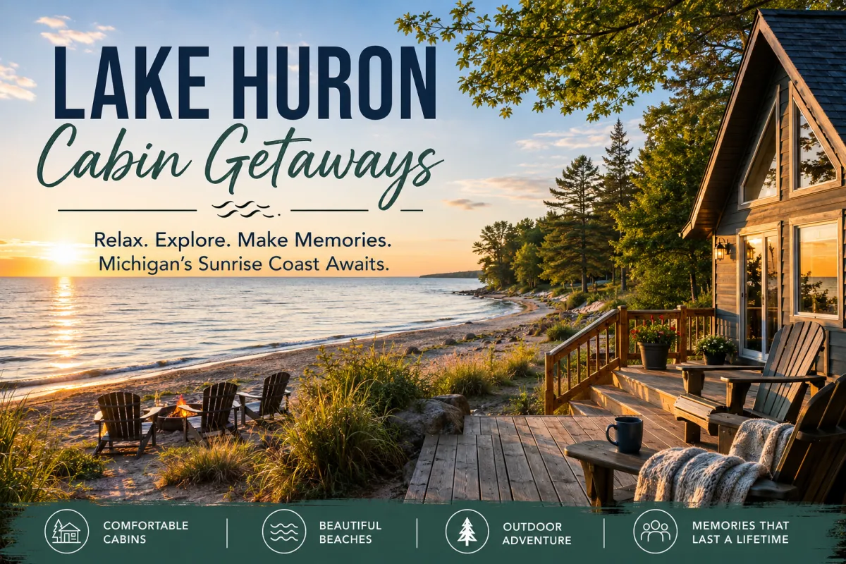 Why Lake Huron Is One of Michigan’s Best Cabin Getaway Destinations