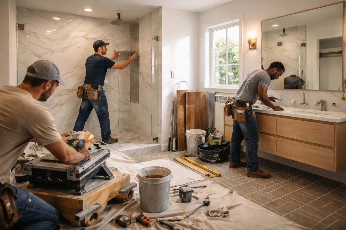 Bathroom Remodeling Timeline: What to Expect During Renovation