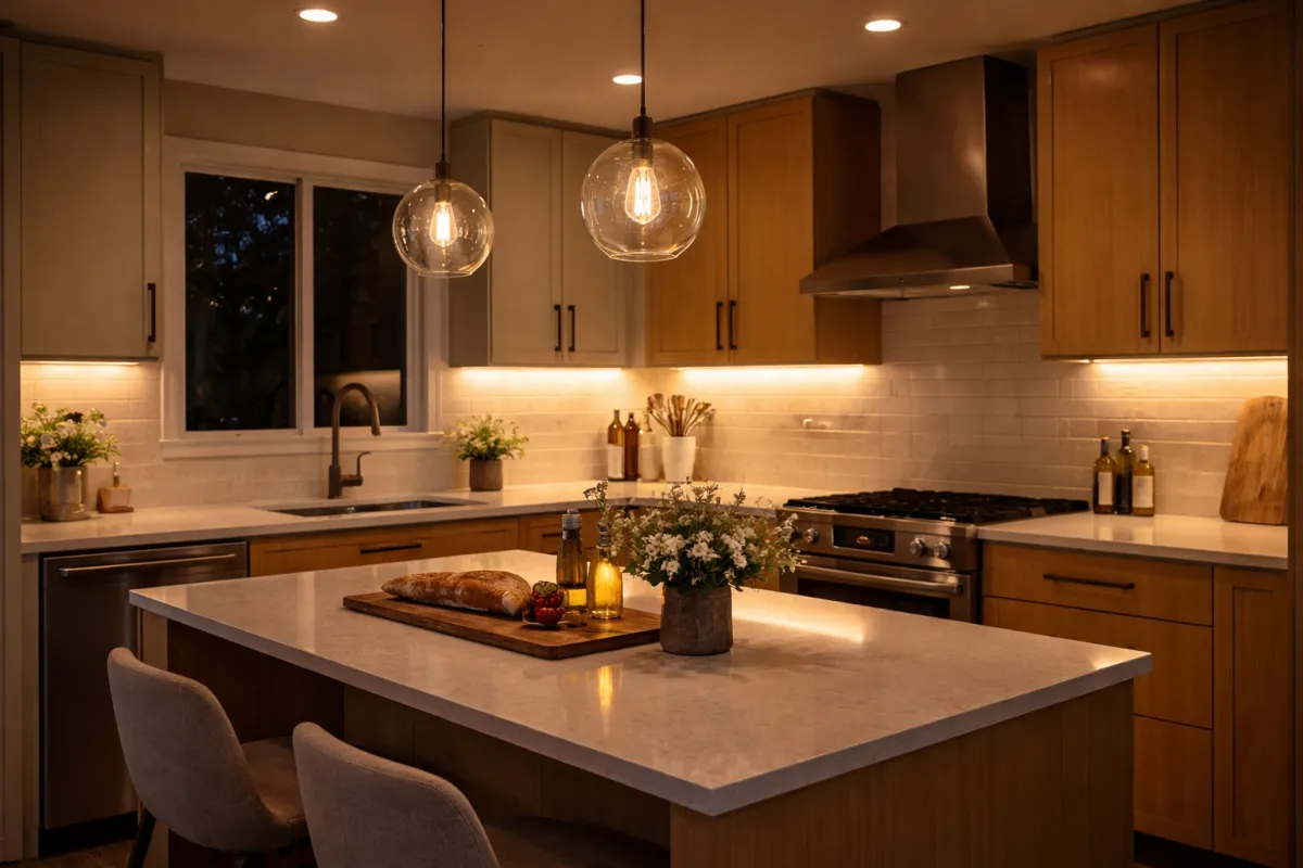 Kitchen Lighting Ideas for Modern Homes in Los Angeles