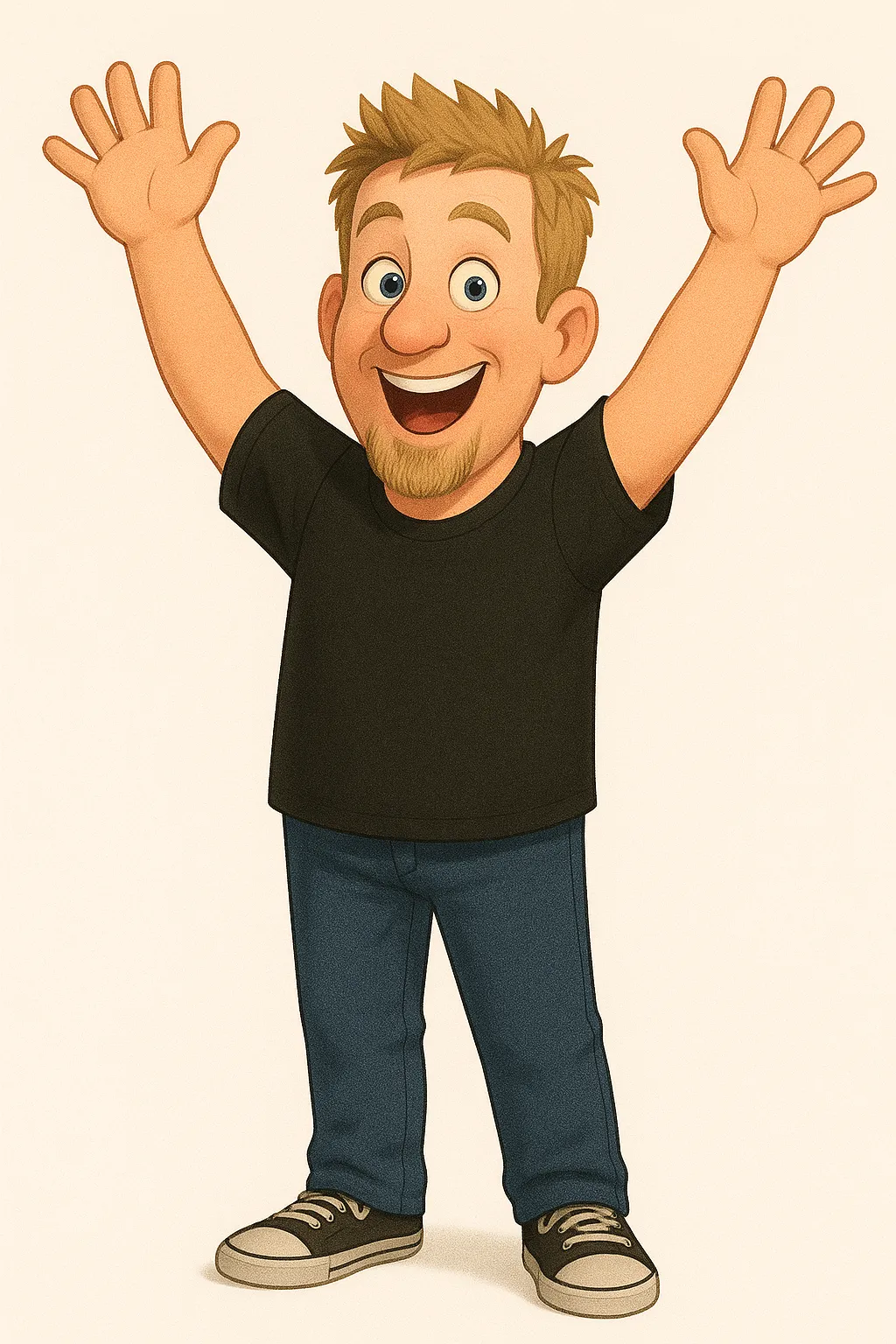 man holding incandescent bulb